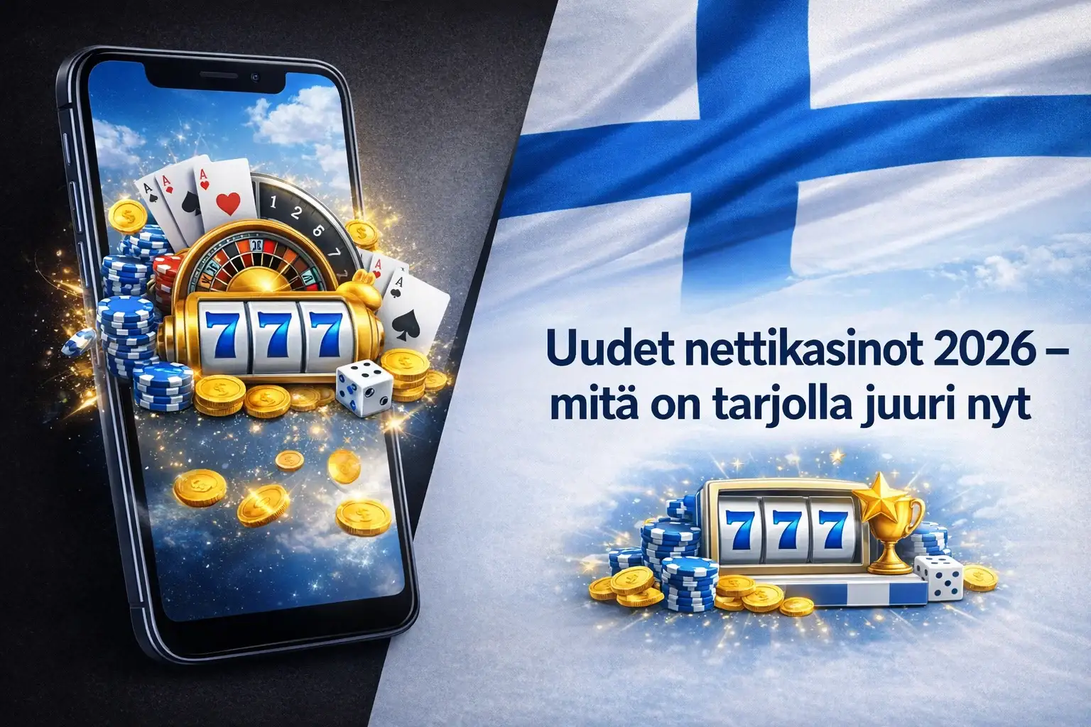 Uudet nettikasinot 2026 – mitä on tarjolla juuri nyt